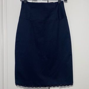 EXPRESS high waist corset pencil skirt